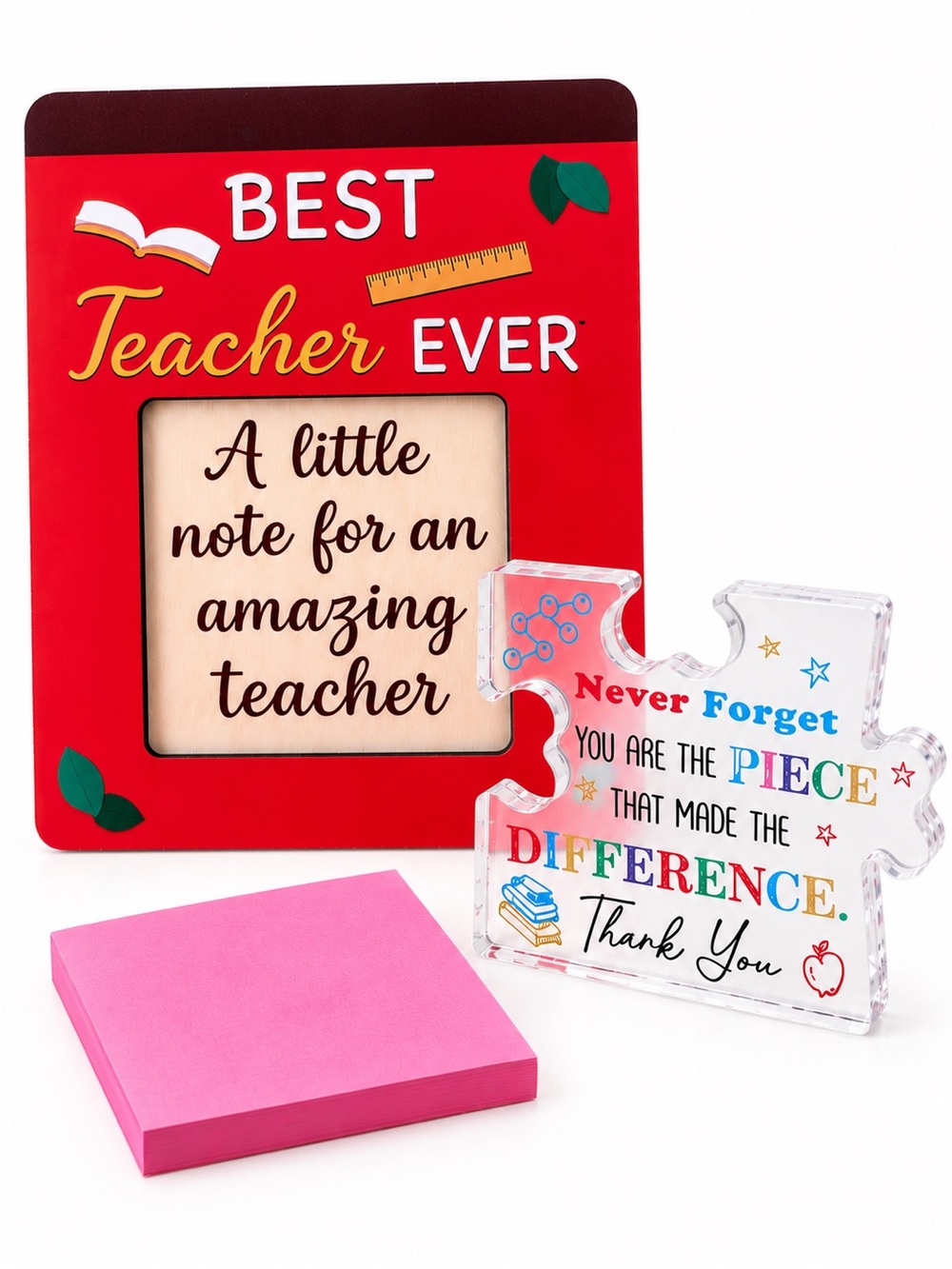 Teacher Appreciation Gift Bundle | Tumbler, Pen, Keychain & More - Picture 4 of 5